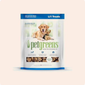 Pet Greens Treats Healthy Salmon Semi-Moist Dog